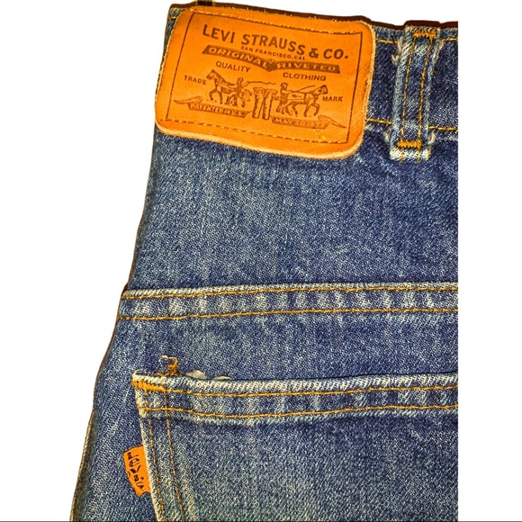 Vintage orange tag Levi’s distressed - Picture 6 of 7